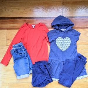 Cat & Jack girls size 6 lot 5 pieces